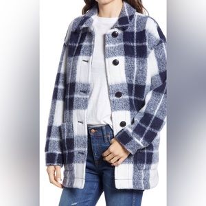 Madewell Walton Shirt-Jacket in Colleton Plaid